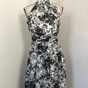 Black and White Cocktail Dress
